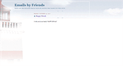 Desktop Screenshot of emails-by-friends.blogspot.com