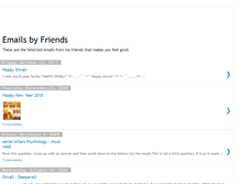 Tablet Screenshot of emails-by-friends.blogspot.com