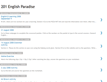 Tablet Screenshot of 201english.blogspot.com