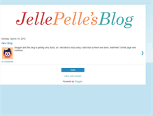 Tablet Screenshot of jellepelle.blogspot.com