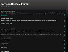 Tablet Screenshot of goncaloferraz.blogspot.com