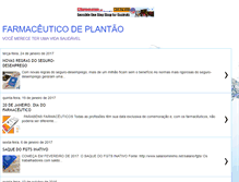 Tablet Screenshot of farmaceuticodeplantao.blogspot.com