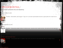 Tablet Screenshot of musafirdunia.blogspot.com