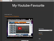 Tablet Screenshot of my-youtube-favourite.blogspot.com