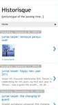 Mobile Screenshot of historisque.blogspot.com