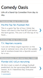 Mobile Screenshot of comedyoasis.blogspot.com