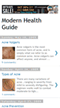 Mobile Screenshot of modernhealthguide.blogspot.com