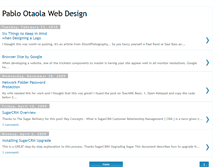 Tablet Screenshot of pablo-otaola-web-design.blogspot.com