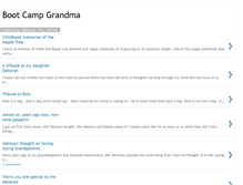 Tablet Screenshot of bootcampgrandma.blogspot.com