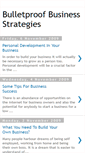Mobile Screenshot of bulletproof-business-strategies.blogspot.com