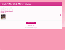 Tablet Screenshot of mausamontcadafemenino.blogspot.com