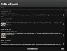 Tablet Screenshot of gun-pedia.blogspot.com