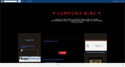 Desktop Screenshot of cempakabiru83.blogspot.com