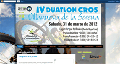 Desktop Screenshot of duatloncrosvillanueva.blogspot.com