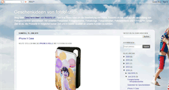 Desktop Screenshot of fotoblitz-geschenkideen.blogspot.com