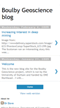 Mobile Screenshot of boulbygeoscience.blogspot.com