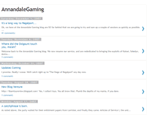 Tablet Screenshot of annandalegaming.blogspot.com