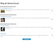 Tablet Screenshot of marisaescuer.blogspot.com