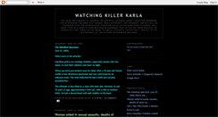 Desktop Screenshot of killer-karla.blogspot.com