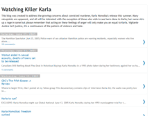 Tablet Screenshot of killer-karla.blogspot.com