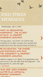 Mobile Screenshot of end-times-messages3.blogspot.com
