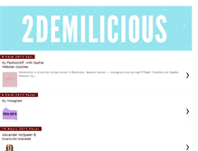 Tablet Screenshot of 2demilicious.blogspot.com