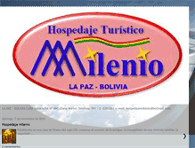 Tablet Screenshot of hospedajemilenio.blogspot.com