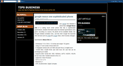 Desktop Screenshot of for-tips-business.blogspot.com