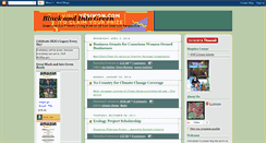 Desktop Screenshot of blackandn2green.blogspot.com