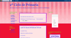 Desktop Screenshot of cicloprimaria2.blogspot.com