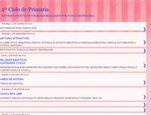 Tablet Screenshot of cicloprimaria2.blogspot.com