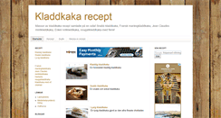 Desktop Screenshot of kladdkakerecept.blogspot.com