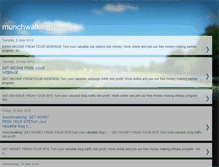 Tablet Screenshot of munchwalking.blogspot.com