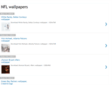 Tablet Screenshot of nfl-wallpapers.blogspot.com