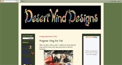 Desktop Screenshot of desertwindscreativemusings.blogspot.com