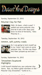 Mobile Screenshot of desertwindscreativemusings.blogspot.com