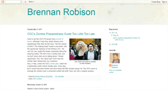 Desktop Screenshot of brennanrobison.blogspot.com