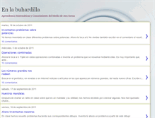 Tablet Screenshot of enlabuhardilla.blogspot.com