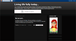 Desktop Screenshot of livinglifefullytoday.blogspot.com
