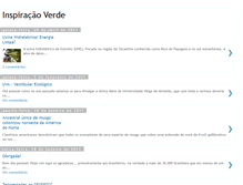 Tablet Screenshot of inspiracaoverde.blogspot.com