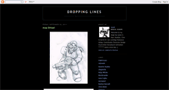 Desktop Screenshot of droppinglines.blogspot.com
