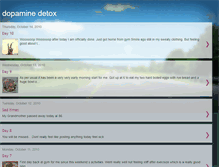 Tablet Screenshot of dopaminedetox.blogspot.com