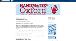 Desktop Screenshot of handmadeoxford.blogspot.com