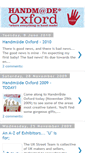 Mobile Screenshot of handmadeoxford.blogspot.com
