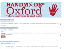 Tablet Screenshot of handmadeoxford.blogspot.com