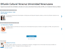 Tablet Screenshot of difusionculturalveracruz.blogspot.com