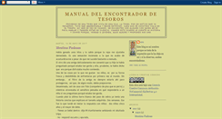 Desktop Screenshot of manualdelencontradordetesoros.blogspot.com