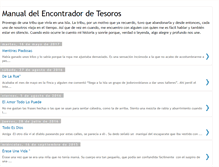 Tablet Screenshot of manualdelencontradordetesoros.blogspot.com