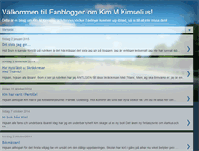 Tablet Screenshot of kimseliusfan.blogspot.com