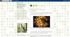 Desktop Screenshot of cheyennemountainzoopalmoil.blogspot.com